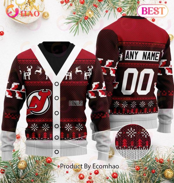 NHL New Jersey Devils Specialized Unisex Sweater For Chrismas Season