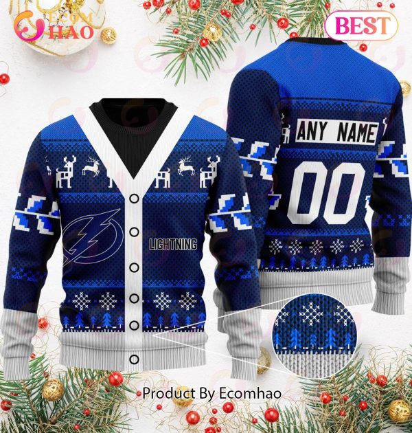 NHL Tampa Bay Lightning Specialized Unisex Sweater For Chrismas Season