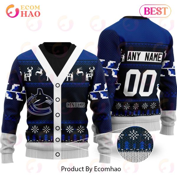 NHL Vancouver Canucks Specialized Unisex Sweater For Chrismas Season