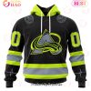 NHL Columbus Blue Jackets Specialized Unisex Kits With FireFighter Uniforms Color 3D Hoodie