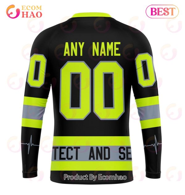 NHL Dallas Stars Specialized Unisex Kits With FireFighter Uniforms Color 3D Hoodie