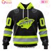 NHL Montreal Canadiens Specialized Unisex Kits With FireFighter Uniforms Color 3D Hoodie