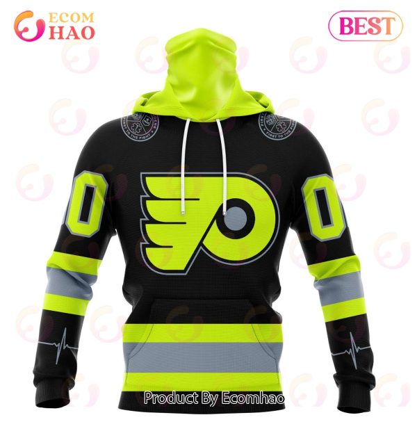 NHL Philadelphia Flyers Specialized Unisex Kits With FireFighter Uniforms Color 3D Hoodie