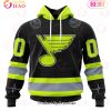NHL Tampa Bay Lightning Specialized Unisex Kits With FireFighter Uniforms Color 3D Hoodie
