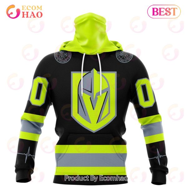 NHL Vegas Golden Knights Specialized Unisex Kits With FireFighter Uniforms Color 3D Hoodie