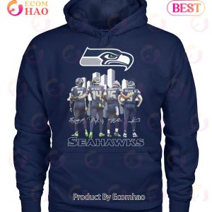 Seattle Seahawks Back Signature Unisex T-Shirt