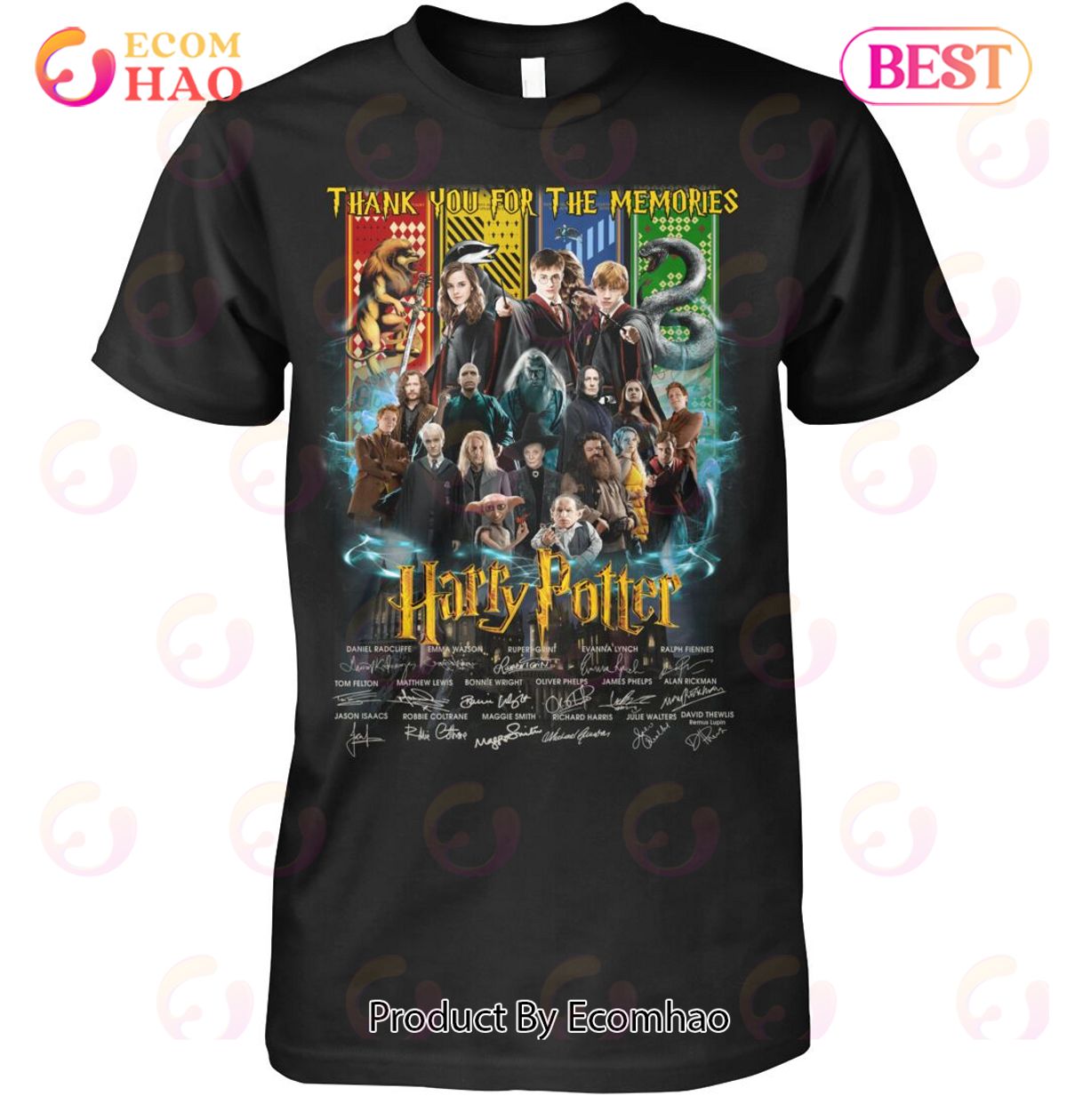 Thank You For The Memories Harry Potter Signature Unisex T-Shirt