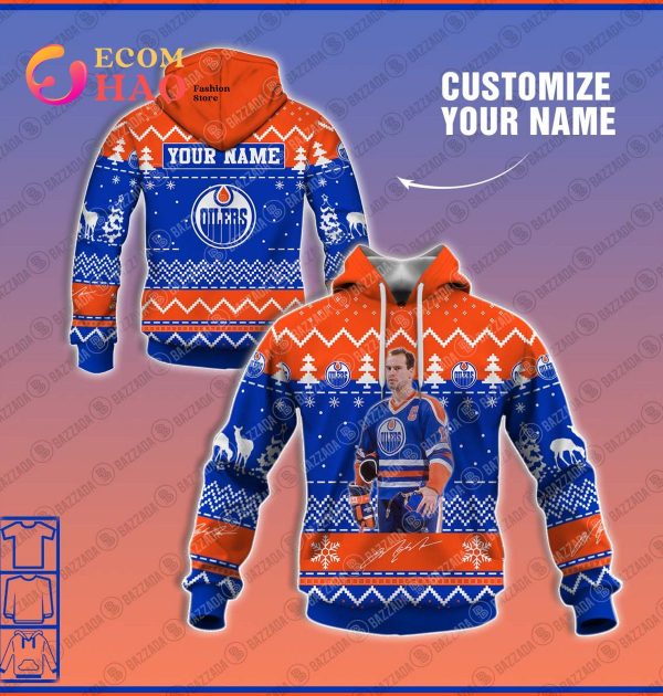 Personalize Name 3D Hoodie Mark Messier Edmonton Oilers