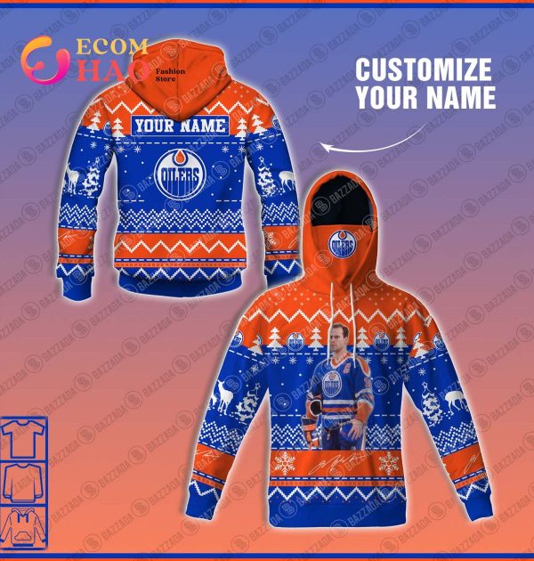 Personalize Name 3D Hoodie Mark Messier Edmonton Oilers