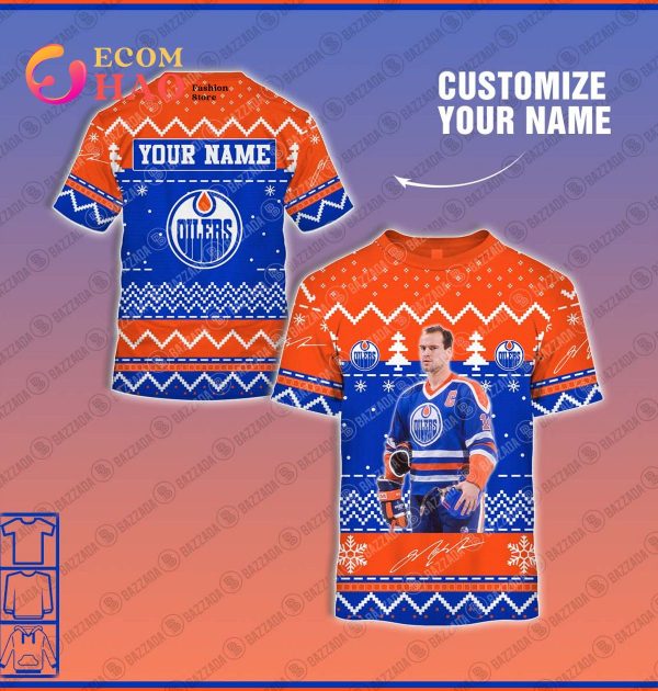 Personalize Name 3D Hoodie Mark Messier Edmonton Oilers