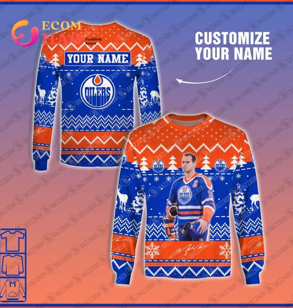 Personalize Name 3D Hoodie Mark Messier Edmonton Oilers