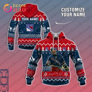 Personalize Name 3D Hoodie Wayne Gretzky New York Rangers