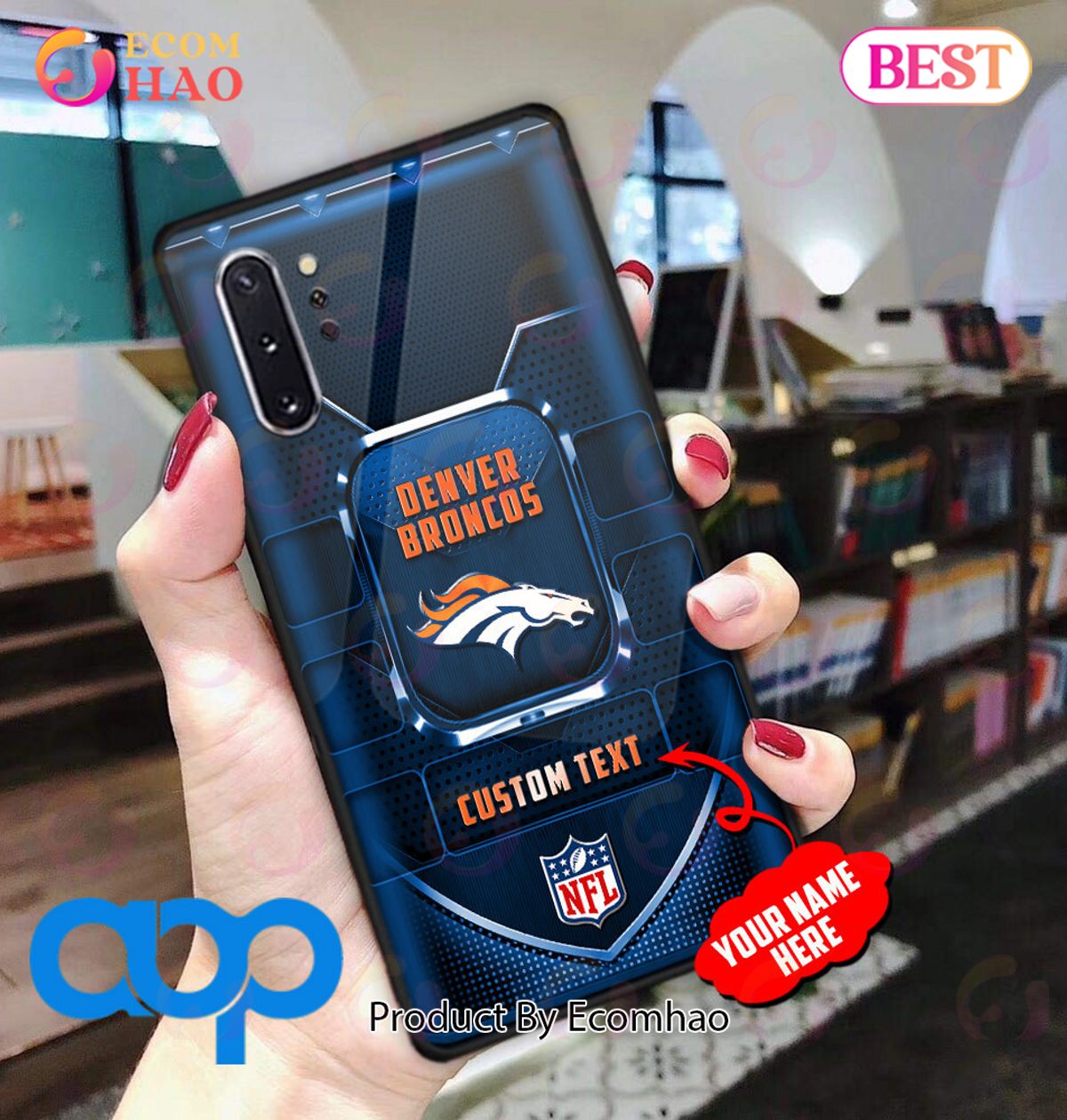 Denver Broncos NFL Personalized Phone Cases