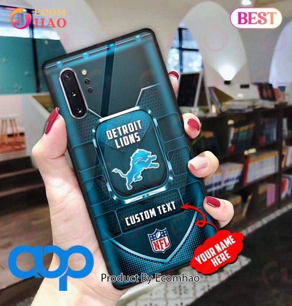 Detroit Lions NFL Personalized Phone Cases