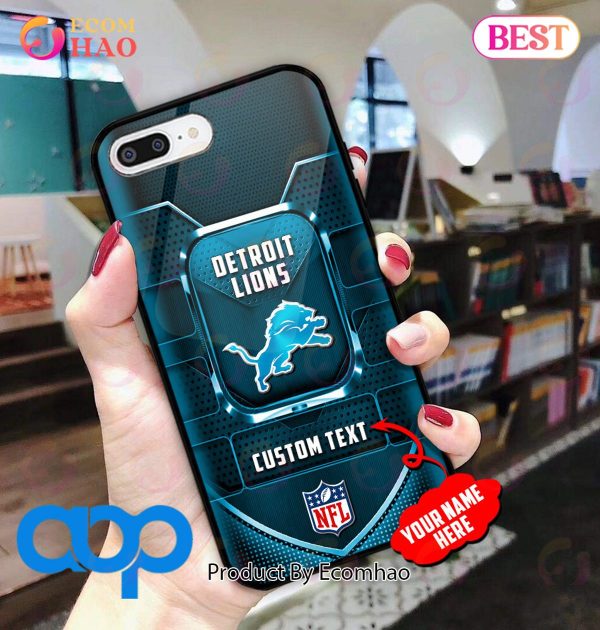 Detroit Lions NFL Personalized Phone Cases