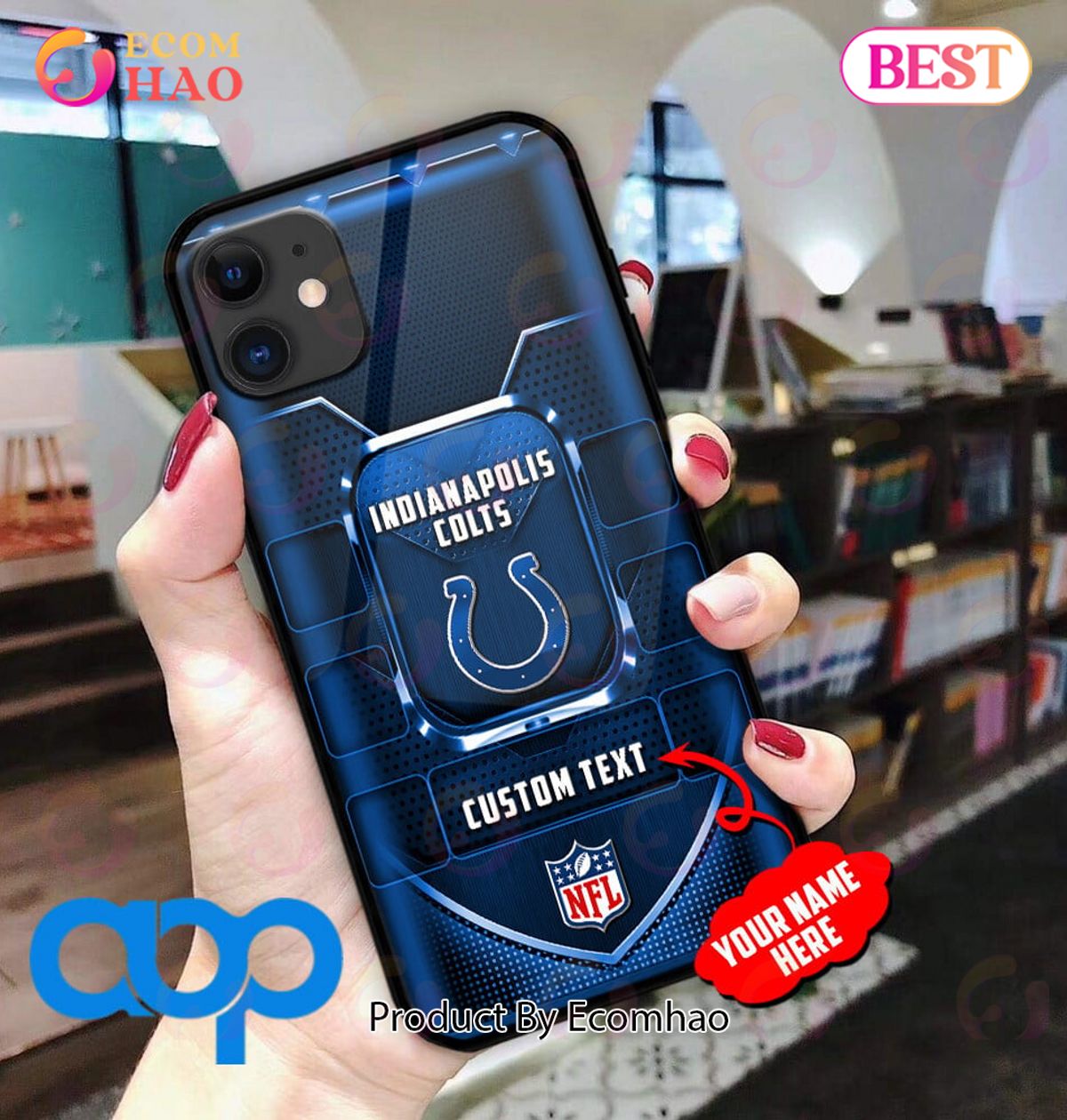 Indianapolis Colts NFL Personalized Phone Cases