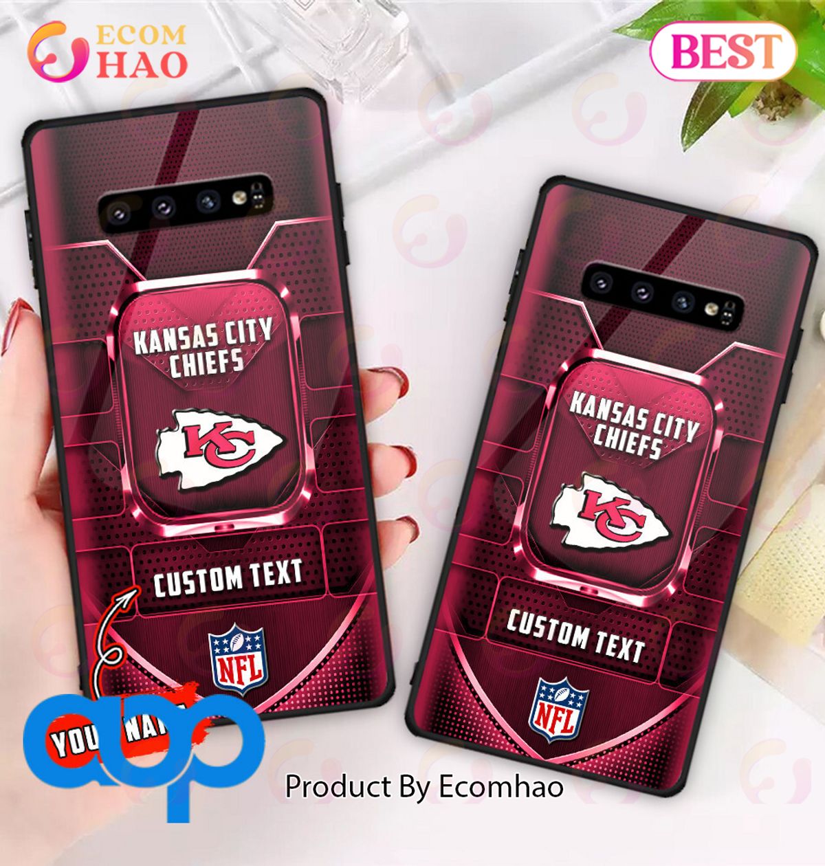 Kansas City Chiefs NFL Personalized Phone Cases