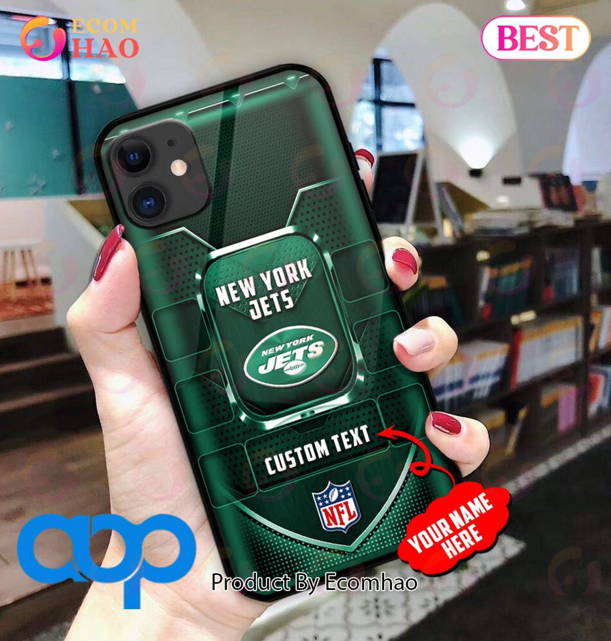 New York Jets NFL Personalized Phone Cases