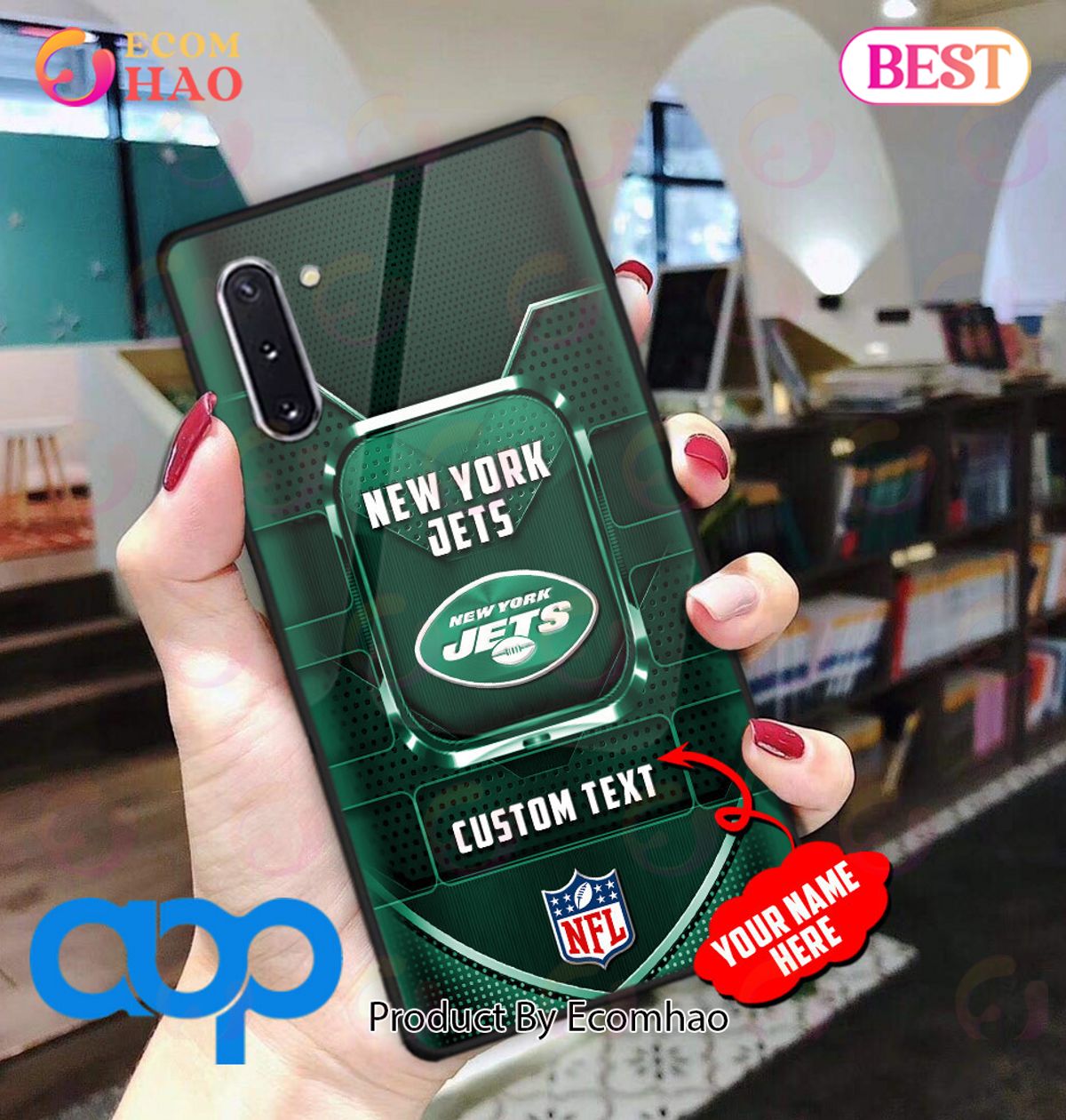 New York Jets NFL Personalized Phone Cases