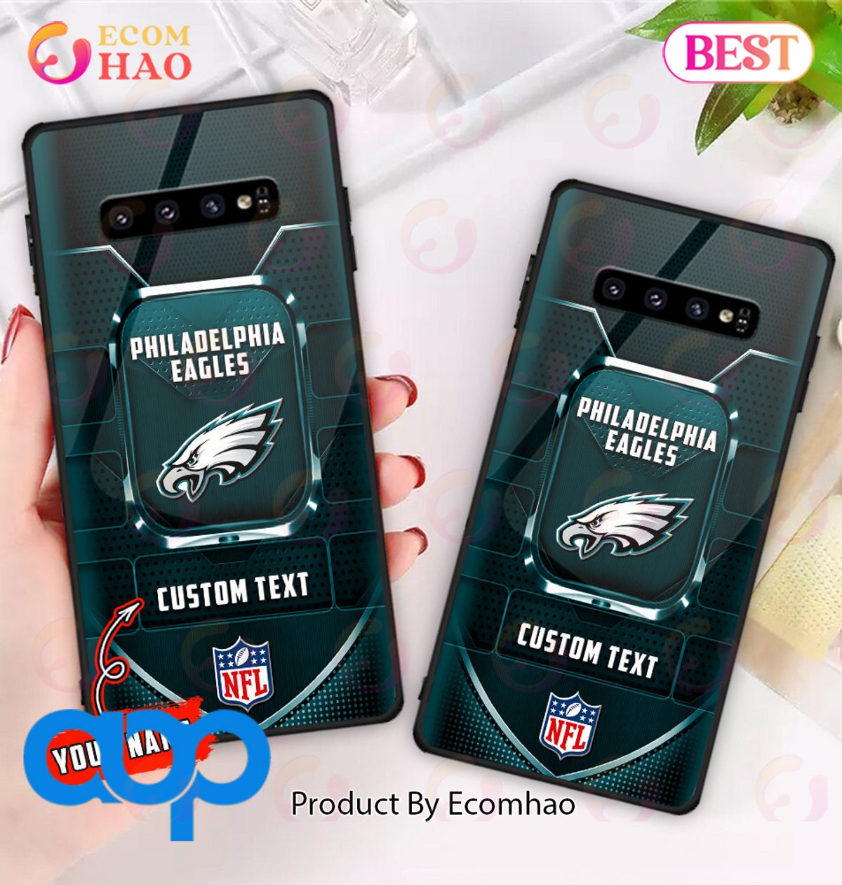 Philadelphia Eagles NFL Personalized Phone Cases