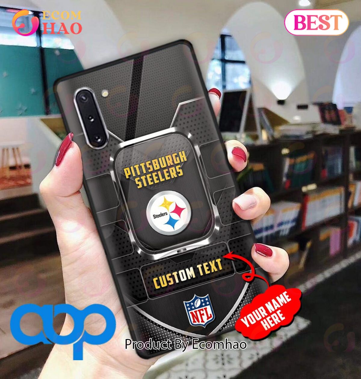 Pittsburgh Steelers NFL Personalized Phone Cases