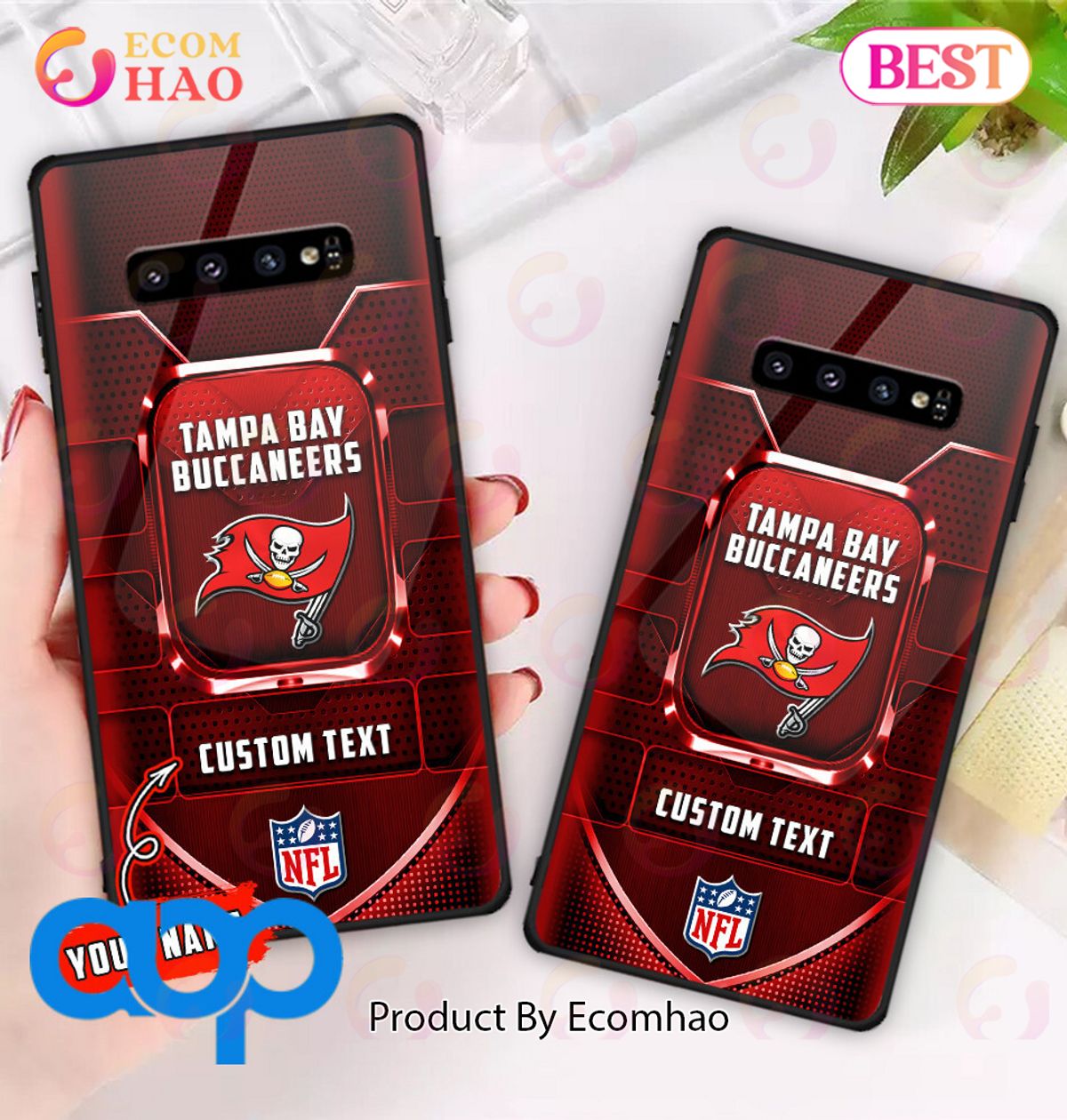 Tampa Bay Buccaneers NFL Personalized Phone Cases