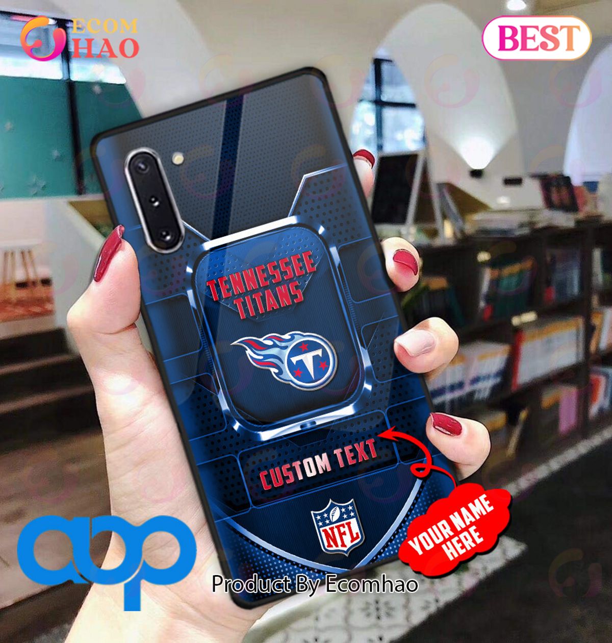 Tennessee Titans NFL Personalized Phone Cases