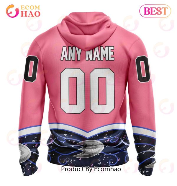 NHL Anaheim Ducks Specialized Unisex For Hockey Fights Cancer 3D Hoodie