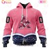 NHL Boston Bruins Specialized Unisex For Hockey Fights Cancer 3D Hoodie