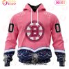 NHL Arizona Coyotes Specialized Unisex For Hockey Fights Cancer 3D Hoodie