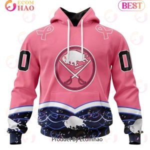 NHL Buffalo Sabres Specialized Unisex For Hockey Fights Cancer 3D Hoodie