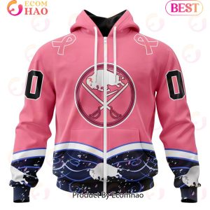NHL Buffalo Sabres Specialized Unisex For Hockey Fights Cancer 3D Hoodie