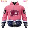 NHL Pittsburgh Penguins Specialized Unisex For Hockey Fights Cancer 3D Hoodie