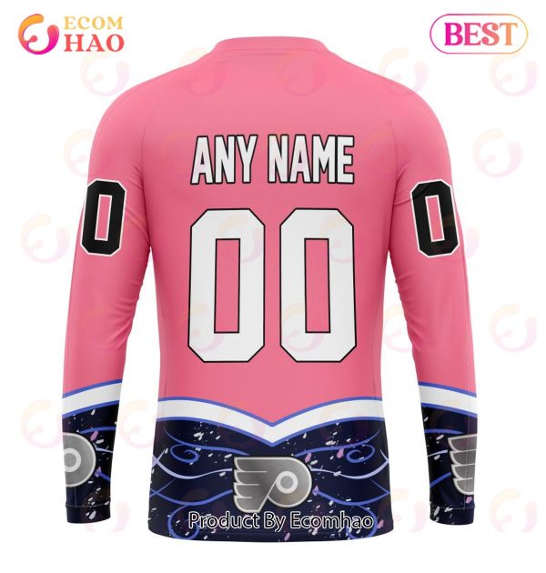 NHL Philadelphia Flyers Specialized Unisex For Hockey Fights Cancer 3D Hoodie