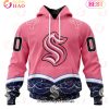 NHL San Jose Sharks Specialized Unisex For Hockey Fights Cancer 3D Hoodie