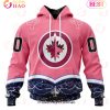 NHL Washington Capitals Specialized Unisex For Hockey Fights Cancer 3D Hoodie