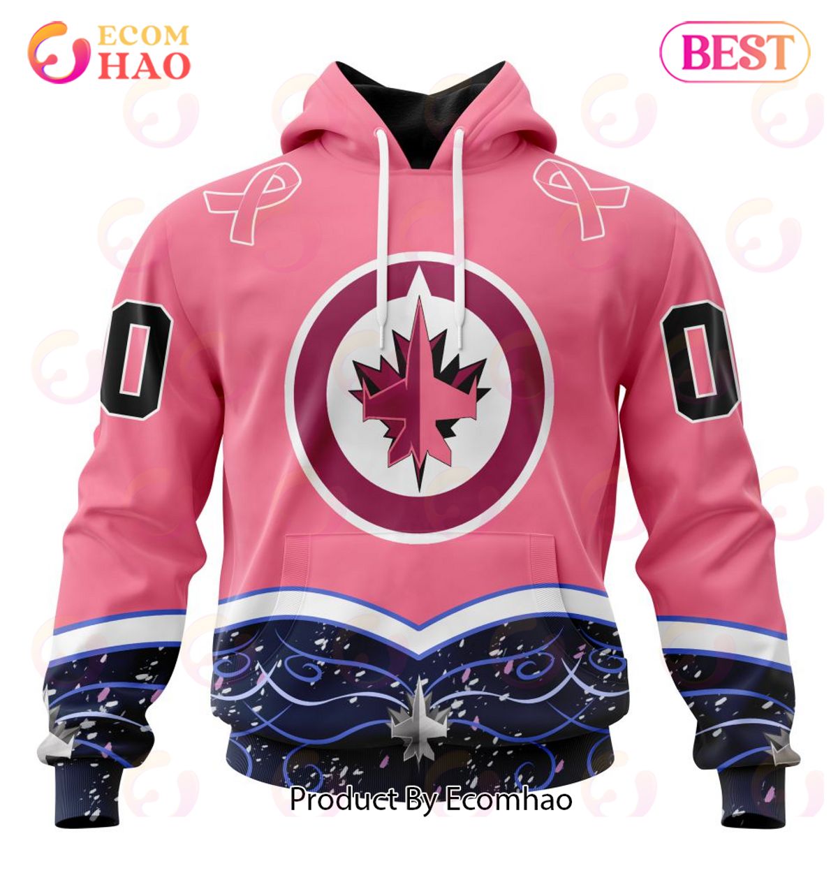 NHL Vancouver Canucks Specialized Unisex For Hockey Fights Cancer 3D Hoodie