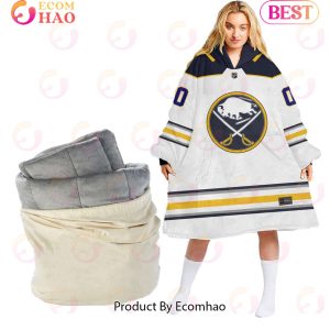 NHL Buffalo Sabres Personalized Oodie Blanket Hoodie Snuggie Hoodies For All Family