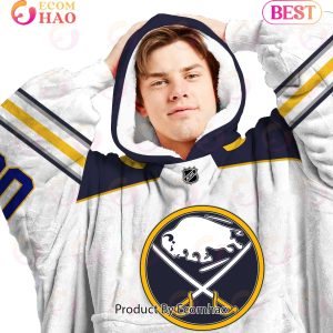 NHL Buffalo Sabres Personalized Oodie Blanket Hoodie Snuggie Hoodies For All Family