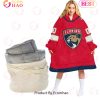 NHL Edmonton Oilers Personalized Oodie Blanket Hoodie Snuggie Hoodies For All Family