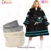 NHL Seattle Kraken Personalized Oodie Blanket Hoodie Snuggie Hoodies For All Family