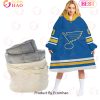 NHL Seattle Kraken Personalized Oodie Blanket Hoodie Snuggie Hoodies For All Family