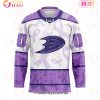 NHL Arizona Coyotes Special Lavender Fight Cancer Hockey Jersey