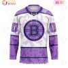 NHL Buffalo Sabres Special Lavender Fight Cancer Hockey Jersey