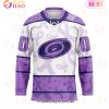 NHL Anaheim Ducks Special Lavender Fight Cancer Hockey Jersey