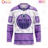 NHL Detroit Red Wings Special Lavender Fight Cancer Hockey Jersey