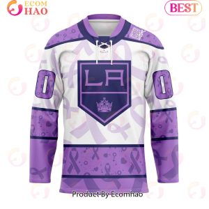 NHL Los Angeles Kings Special Lavender Fight Cancer Hockey Jersey