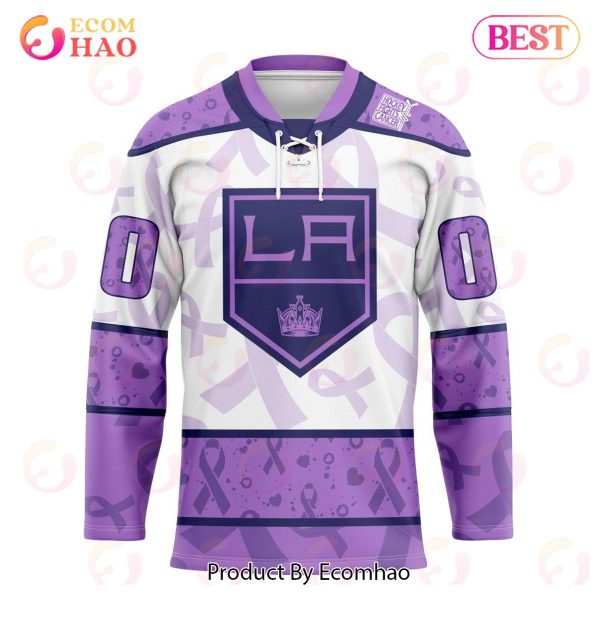 NHL Los Angeles Kings Special Lavender Fight Cancer Hockey Jersey