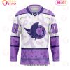 NHL Philadelphia Flyers Special Lavender Fight Cancer Hockey Jersey