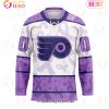 NHL Ottawa Senators Special Lavender Fight Cancer Hockey Jersey